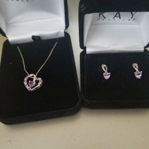 Kay Jewelers Necklace and Earring set